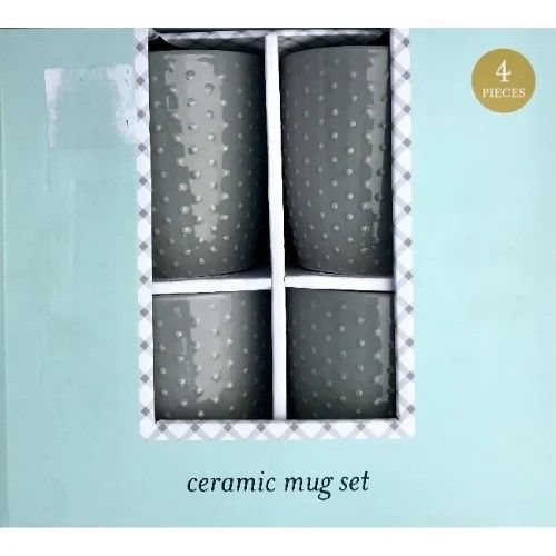 Pantry Ceramic Mug Set - 4 Piece