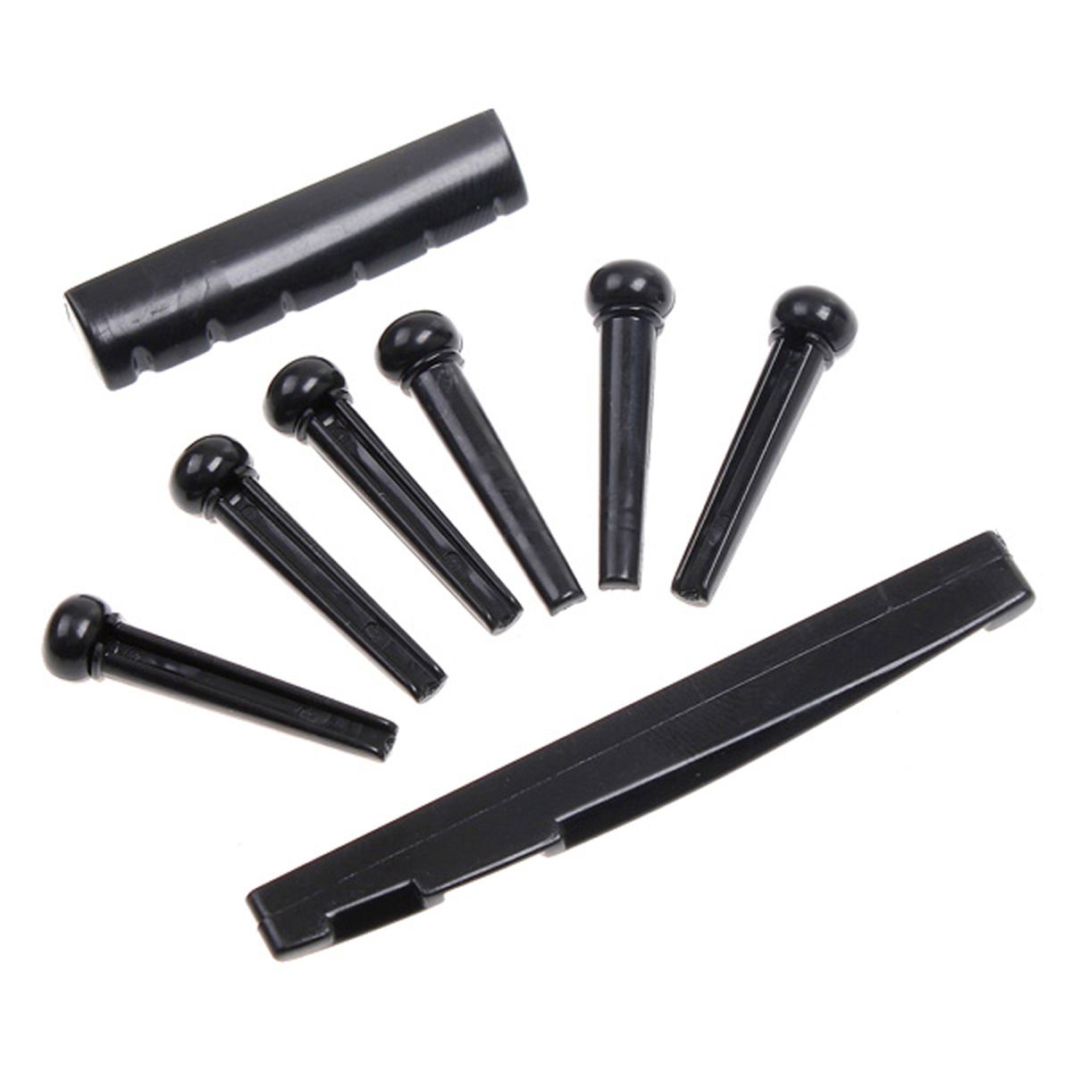 Classic Acoustic Guitar Bridge Pins Set Guitars Pins Saddle