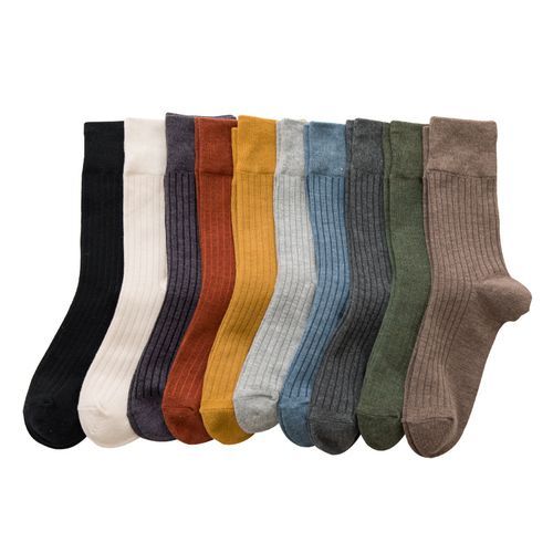 Women Autumn Winter Socks,Casual Cotton Sock 10 Pairs