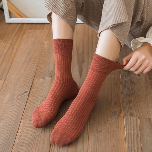 Women Autumn Winter Socks,Casual Cotton Sock 10 Pairs