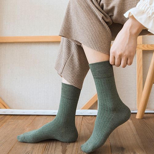 Women Autumn Winter Socks,Casual Cotton Sock 10 Pairs