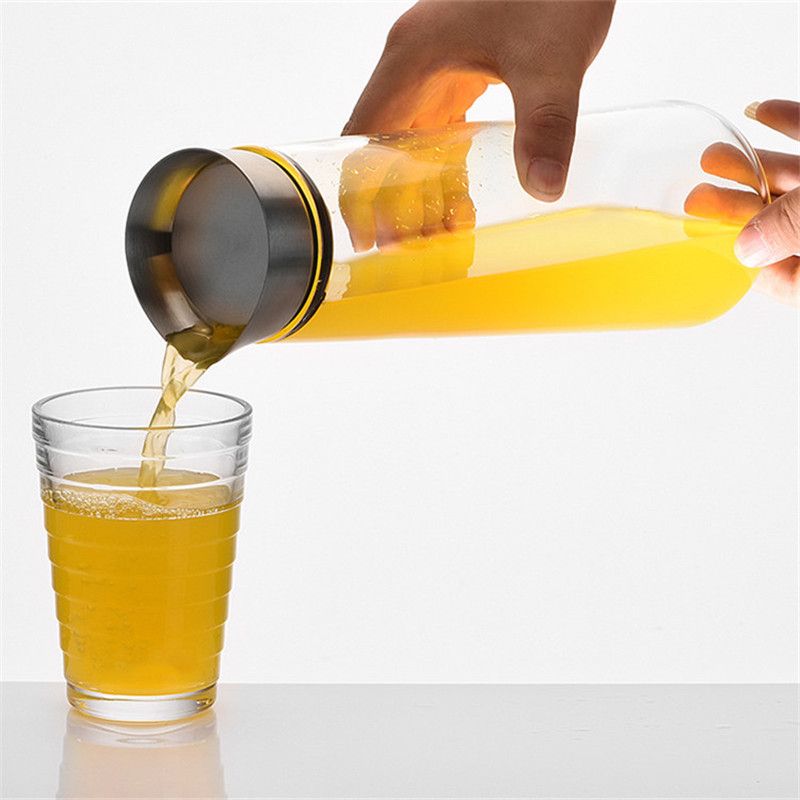 Thickened Glass Juice Jug Heat-Resistant Cold Water Cup