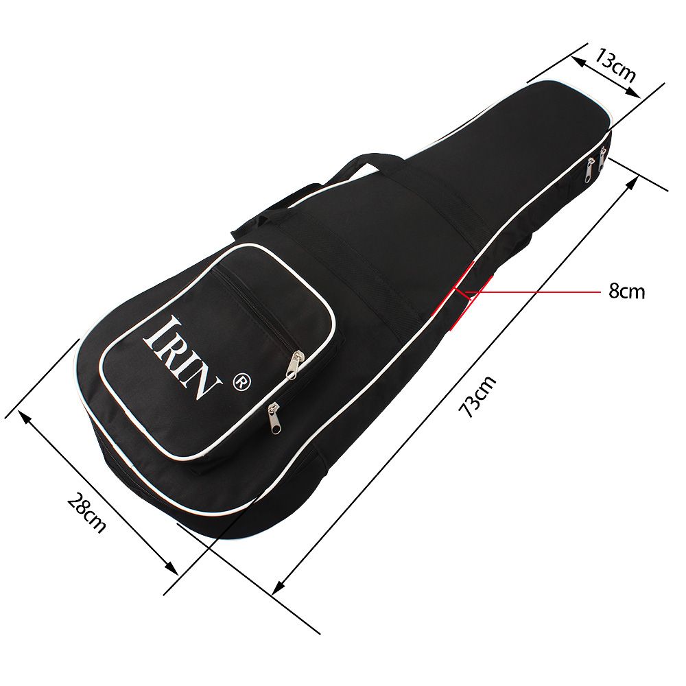 Double Zippered High Quality Backpack For Mandolin Thicken