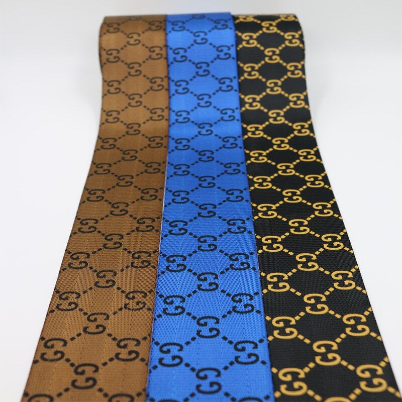 3.6m Length Car Seat Belt Webbing Blue Red Black Uflage