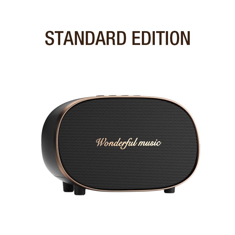 X7 Wireless Bluetooth Portable Mini Speaker Upgrqded Version Dark Grey