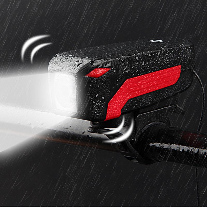 Bicycle Front Light Horn 350 Lemun 2000 Mah Loudly Usb 6