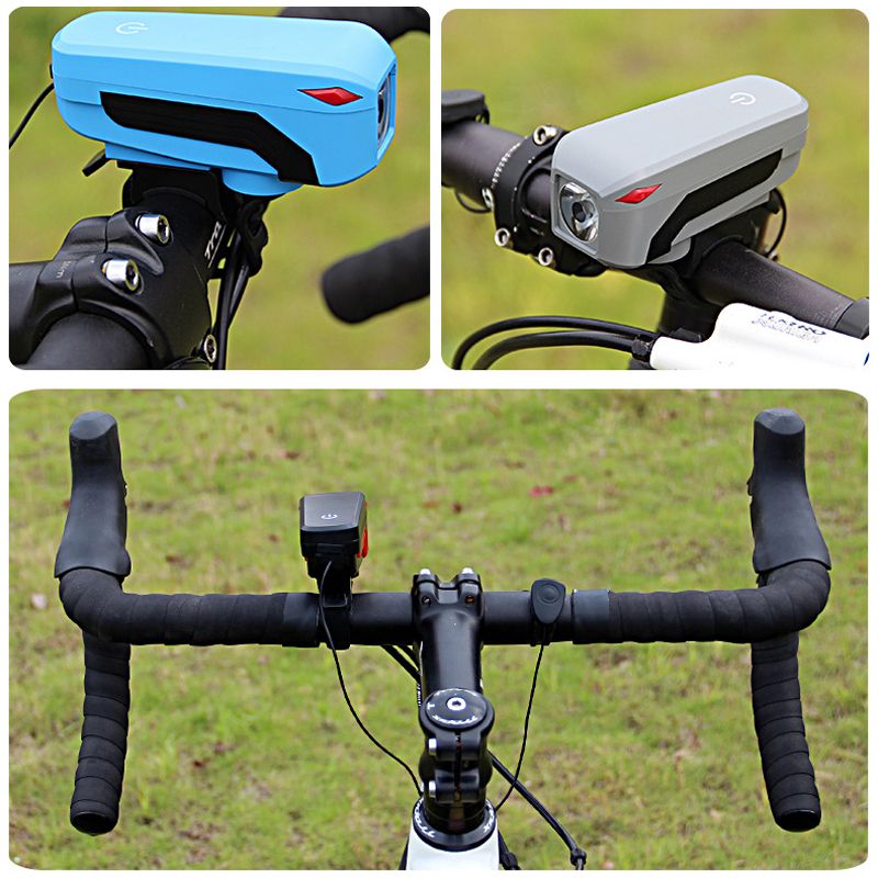 Bicycle Front Light Horn 350 Lemun 2000 Mah Loudly Usb 6