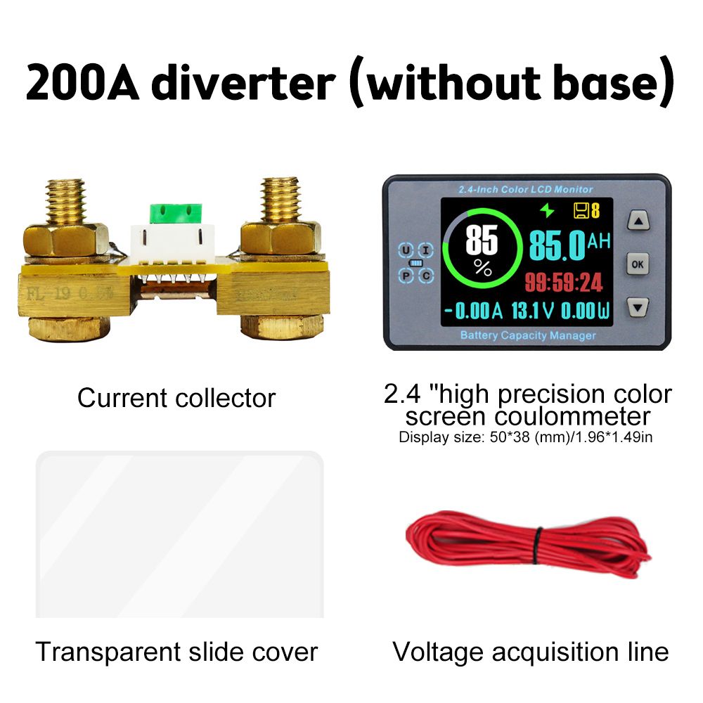 VA9810 DC8-100V Battery Capacity Tester Capacity Indicator