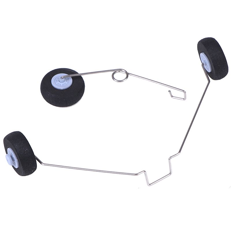 Metal Landing Gear W/Wheels For Z51 RC Airplane Foam Hand Throwing Glider Part Accessories