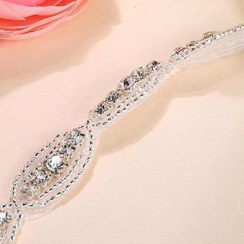 Children Baby Infant Princess Flower Girl Rhinestone Hair Band Headband Headwear-Elastic Band Style