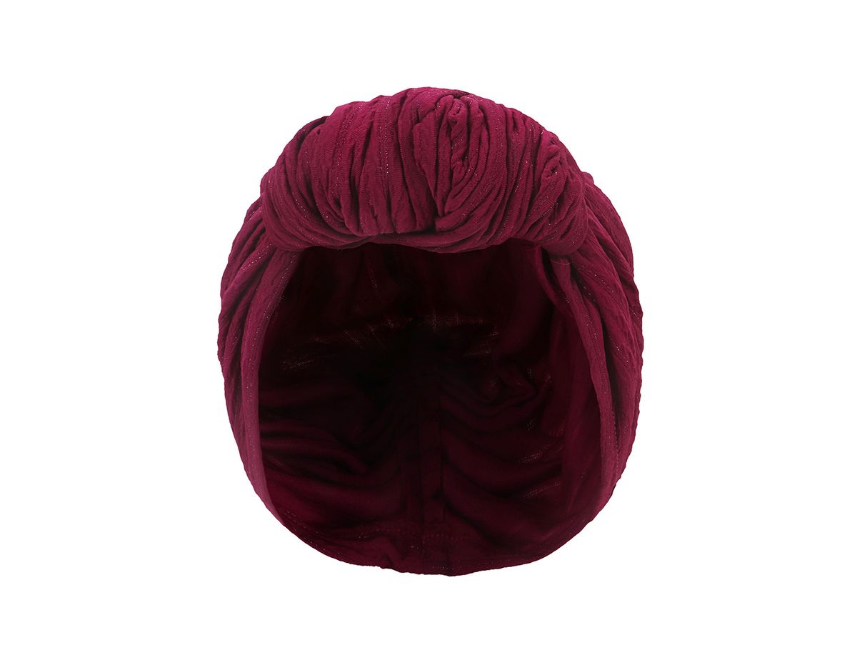 Silver Horns Baotou Turban Hat Fashion