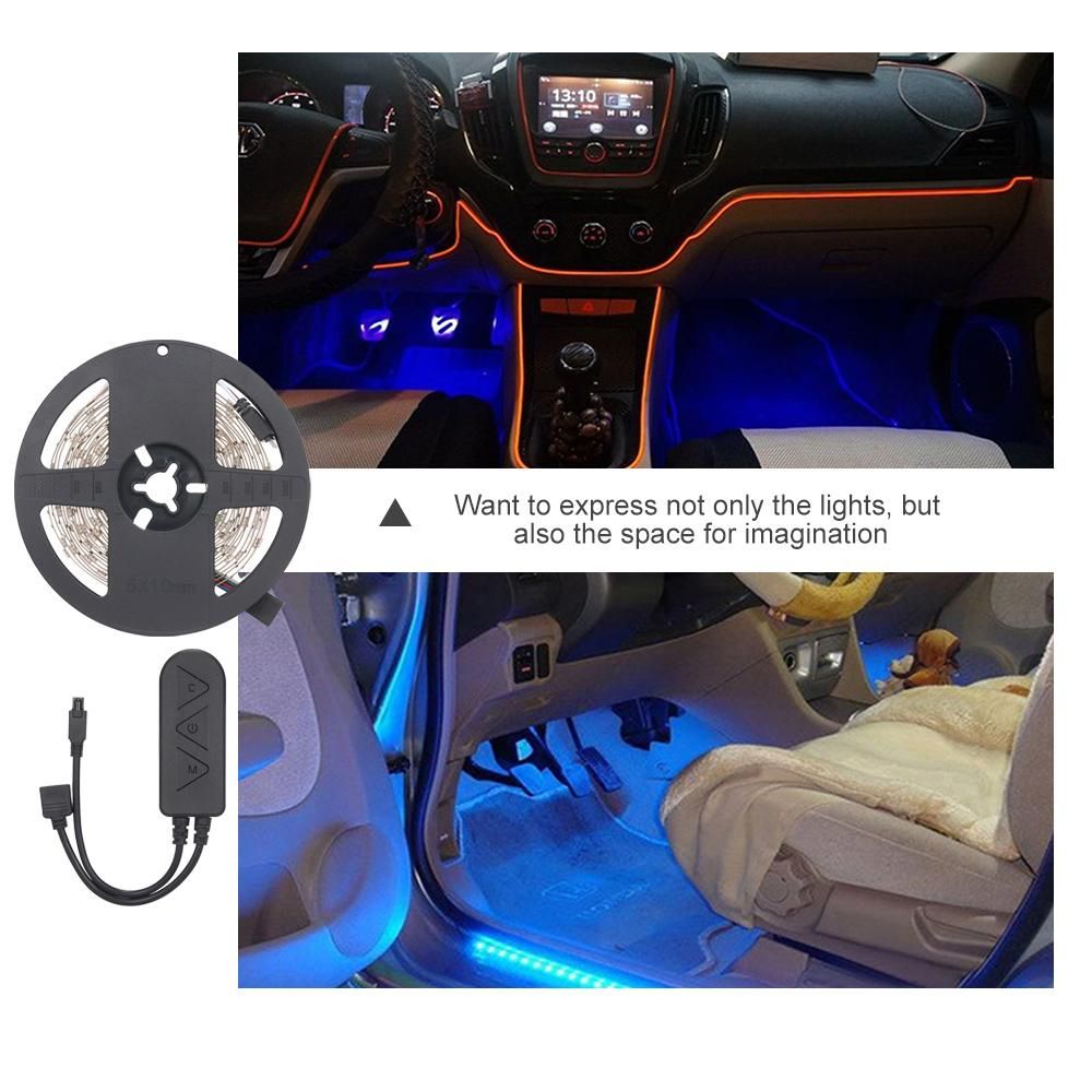 BT LED Strip Lights Kit 10m/32.8ft Length 5050 RGB IR BT music Controller Changing Color 12V Power Supply Smart Light Strip for Bar Home Decoration