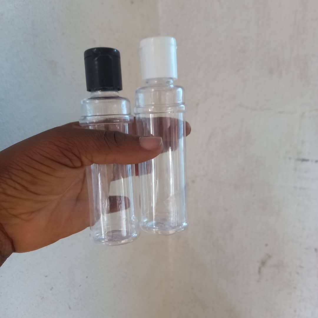 70ml Empty Transparent Cosmetic Bottle With Flip Cap