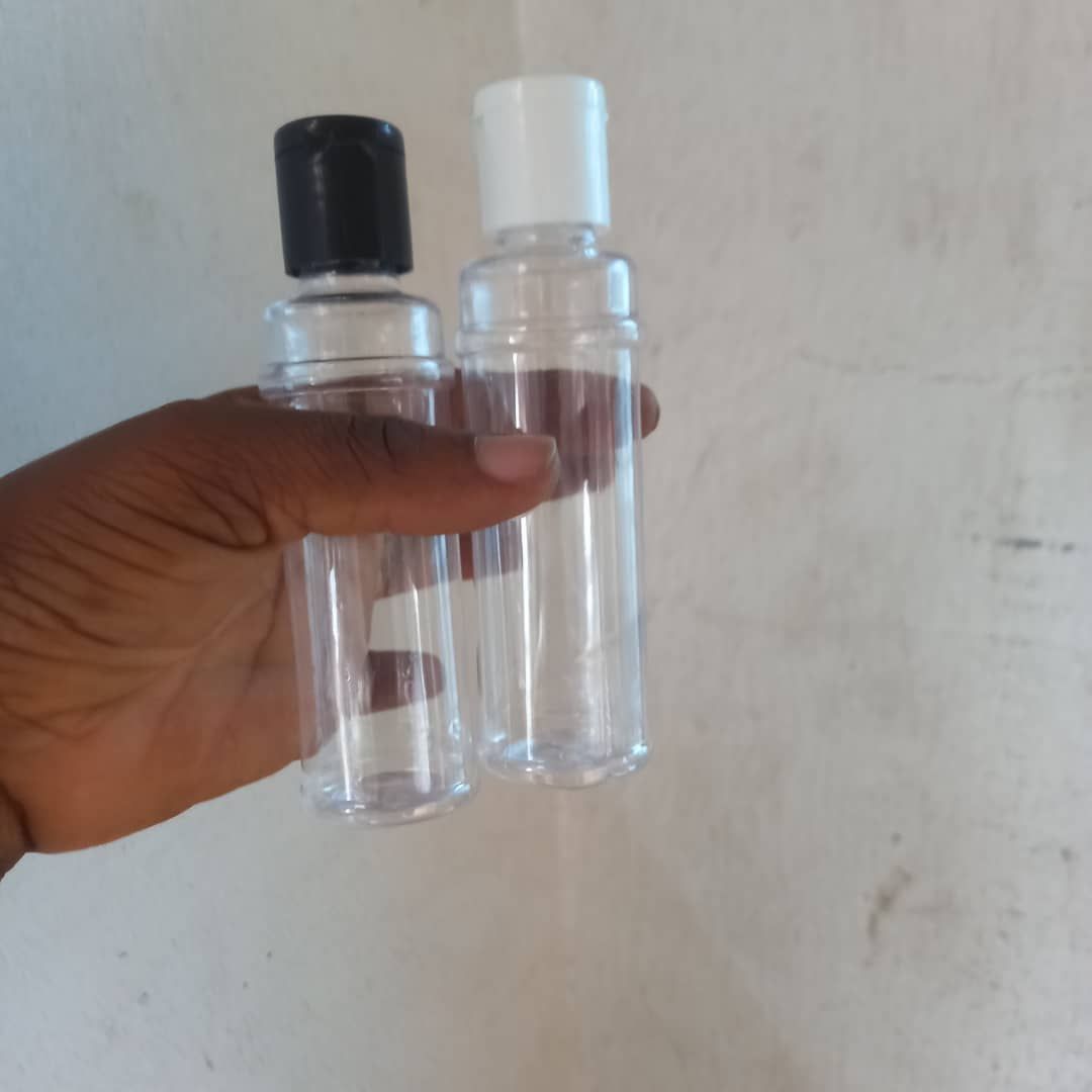 70ml Empty Transparent Cosmetic Bottle With Flip Cap