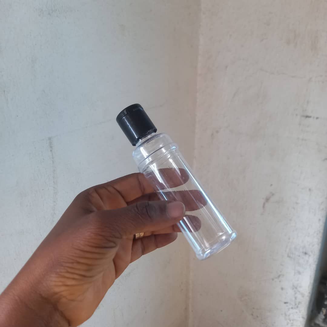 70ml Empty Transparent Cosmetic Bottle With Flip Cap