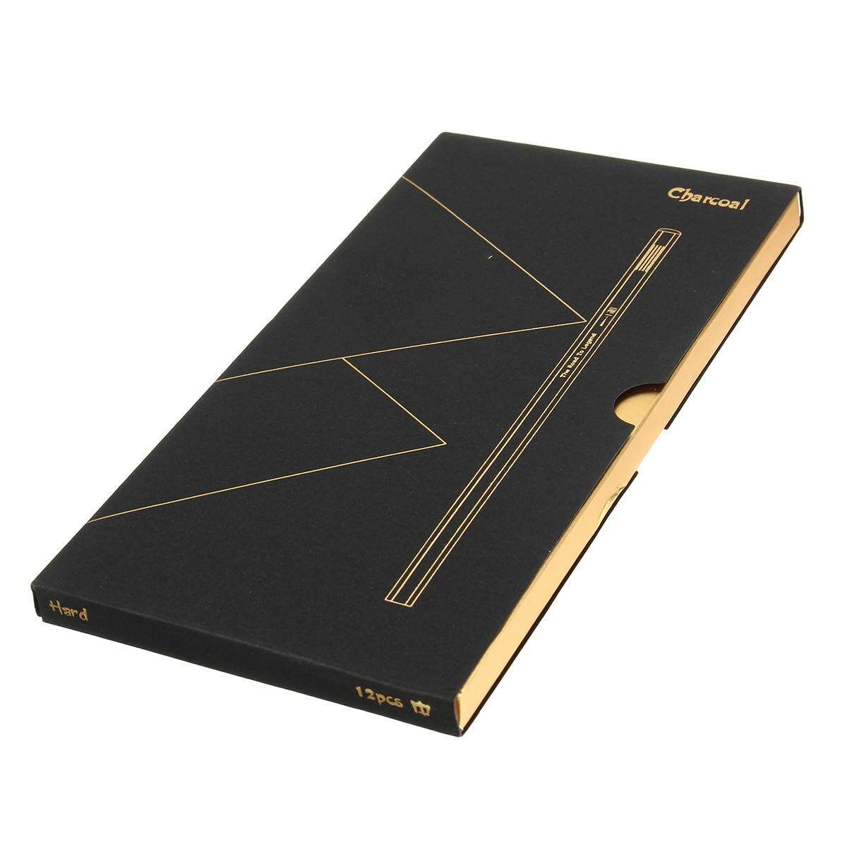 High Grade Cedar Charcoal Drawing Pencil Sketch Draw Art Artist Black Pencils Hard Lead Degree Soft Carbon