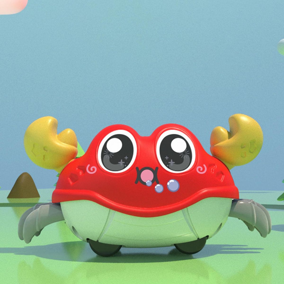 Crawling Crab Toy Kids Inertia Powered Crawling Crab Toy Red