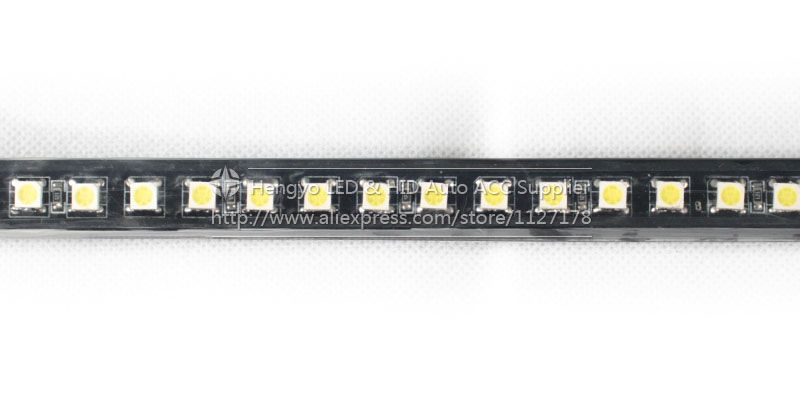 48-LED IP68 Waterproof 56CM Bar Light 5050  20modes Car LED Knight Rider Lights LED Strip Scanner Lighting