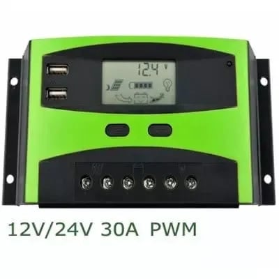 12v/24v 30amp Solar Charger Controller