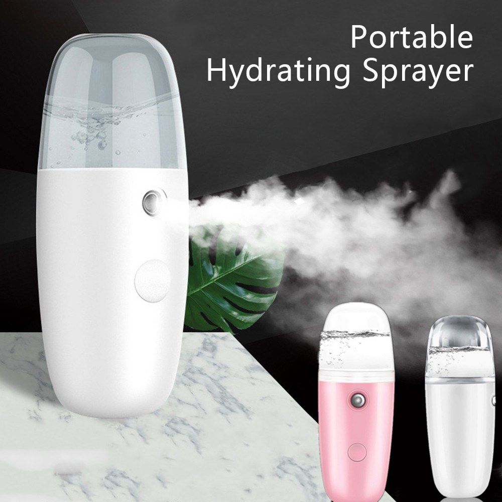 30ML Mini Nano Facial Sprayer USB Rechargeable Face Steamer