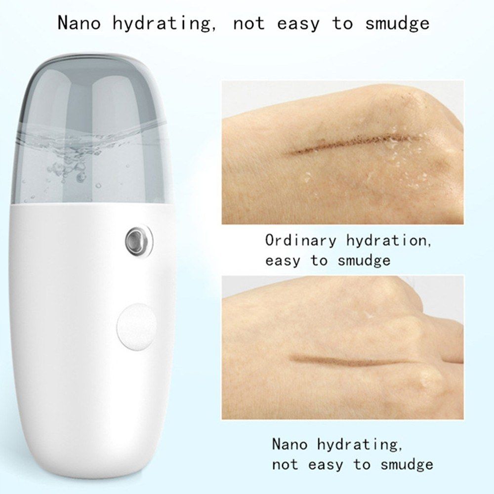 30ML Mini Nano Facial Sprayer USB Rechargeable Face Steamer