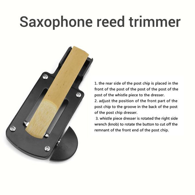 Saxophone Reed Cutter Soprano Alto Tenor Saxophone Reed