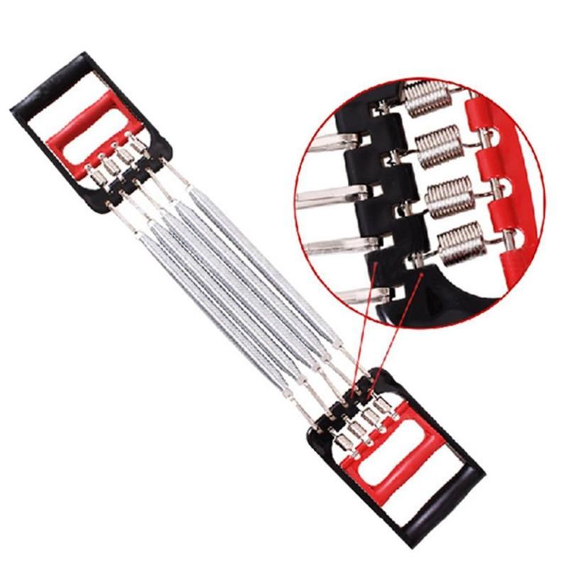 (A)Spring Chest Developer Expander Men Fitness Tension Puller Muscles Exercise Workout Fitness Equipment Resistance Bands WAR
