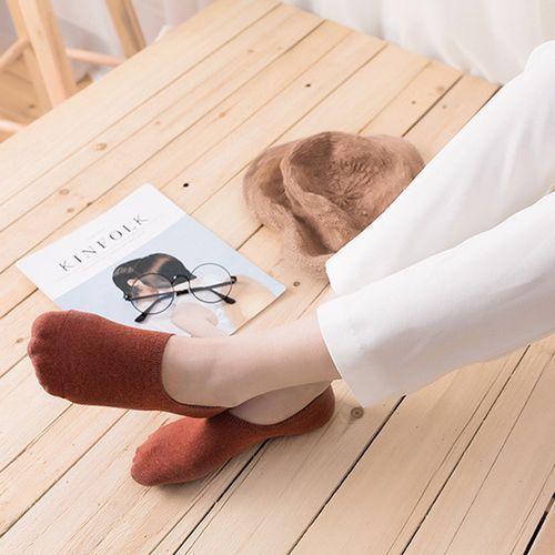 Women Invisible Socks Boat Socks 10 Pairs