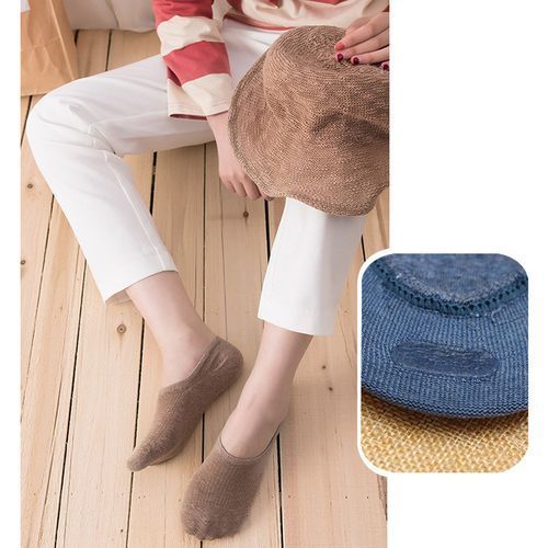 Women Invisible Socks Boat Socks 10 Pairs
