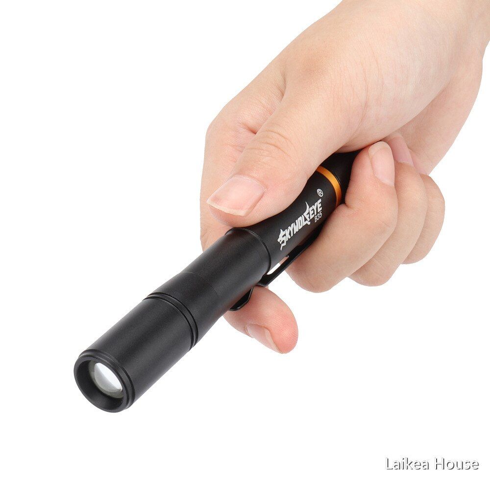 Emergency Medical Handy First Aid Pen Light Work  LED Flashlight Professional Torch Lamp Doctor Nurse Pen Lighting-black