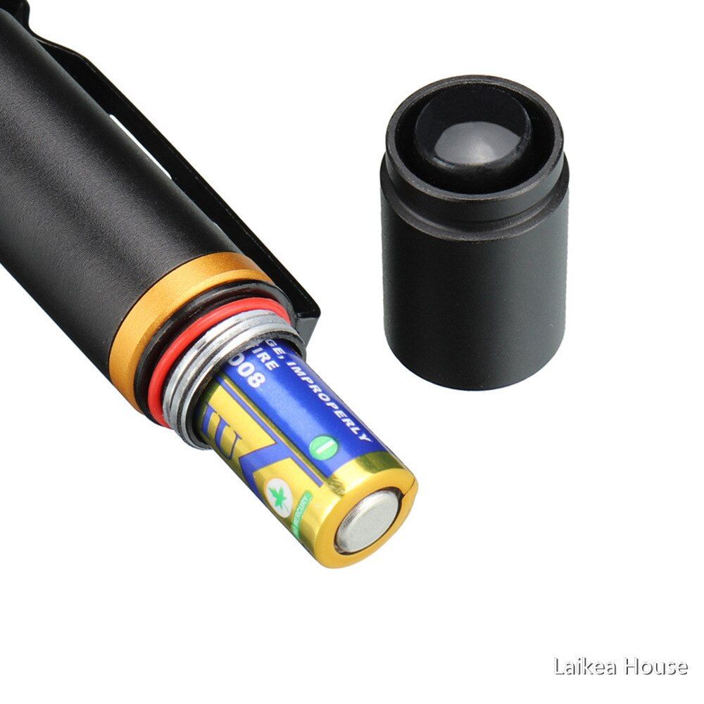 Emergency Medical Handy First Aid Pen Light Work  LED Flashlight Professional Torch Lamp Doctor Nurse Pen Lighting-black