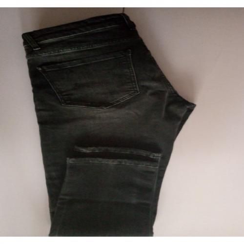 Men's Stretching Turkey Stock Jeans For Men -Black