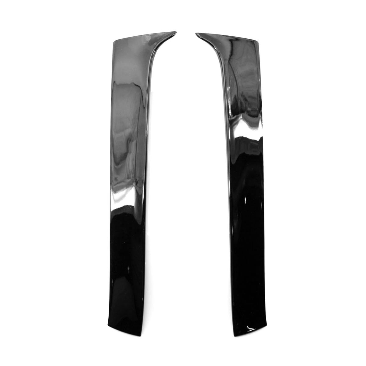 Gloss Black Rear Window Side Spoiler Canard Splitter