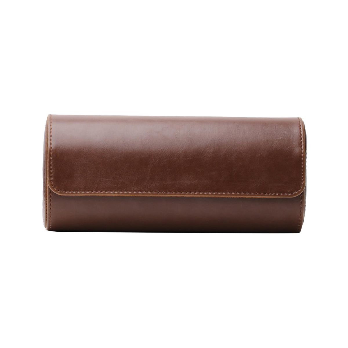 Storage Box 3 Slots Watch Storage Case Brown