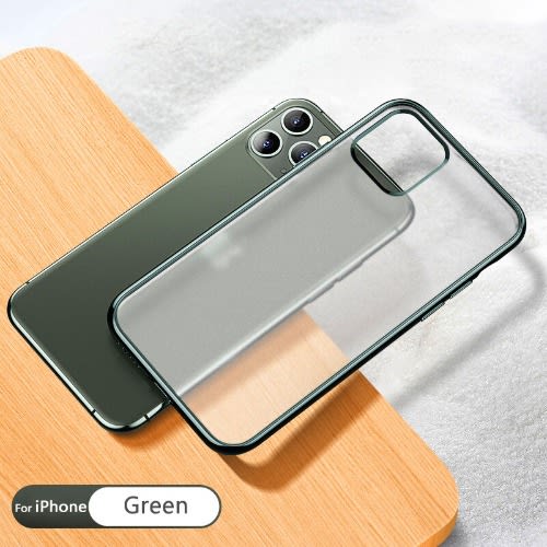 Soft Silicon Slim Case Pouch For iPhone 11 Pro - Green