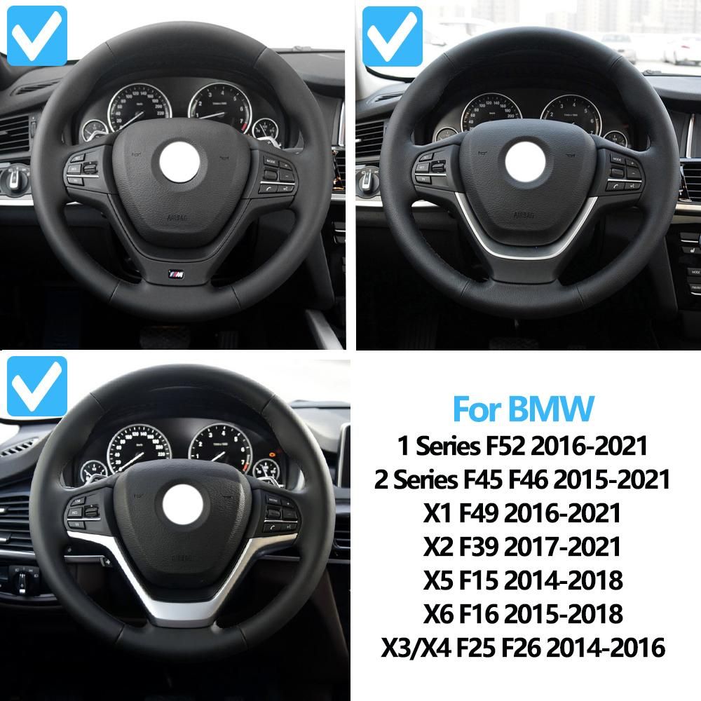 Car Left Right Steering Wheel Control Knob Buttons For BMW 1 2 X1 X2 X3 X4 X5 X6 Series F45 F15 F16 F25 F26 F39 61319273656