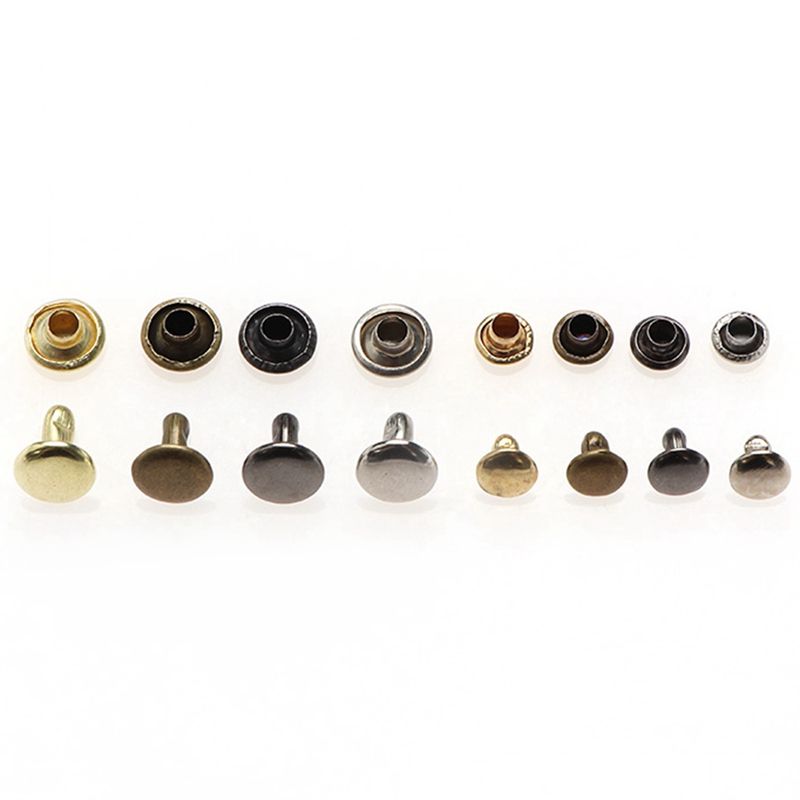 ABSF 240 Sets Of Boxes, Double-Sided Rivets, Leather, Metal Rivets, Rivets, Cap Nails + Installation Tool Kit + Pliers