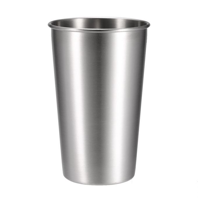 5 PCS Stainless Steel Pint Cups Tumbler Beer Mug Travel & Co