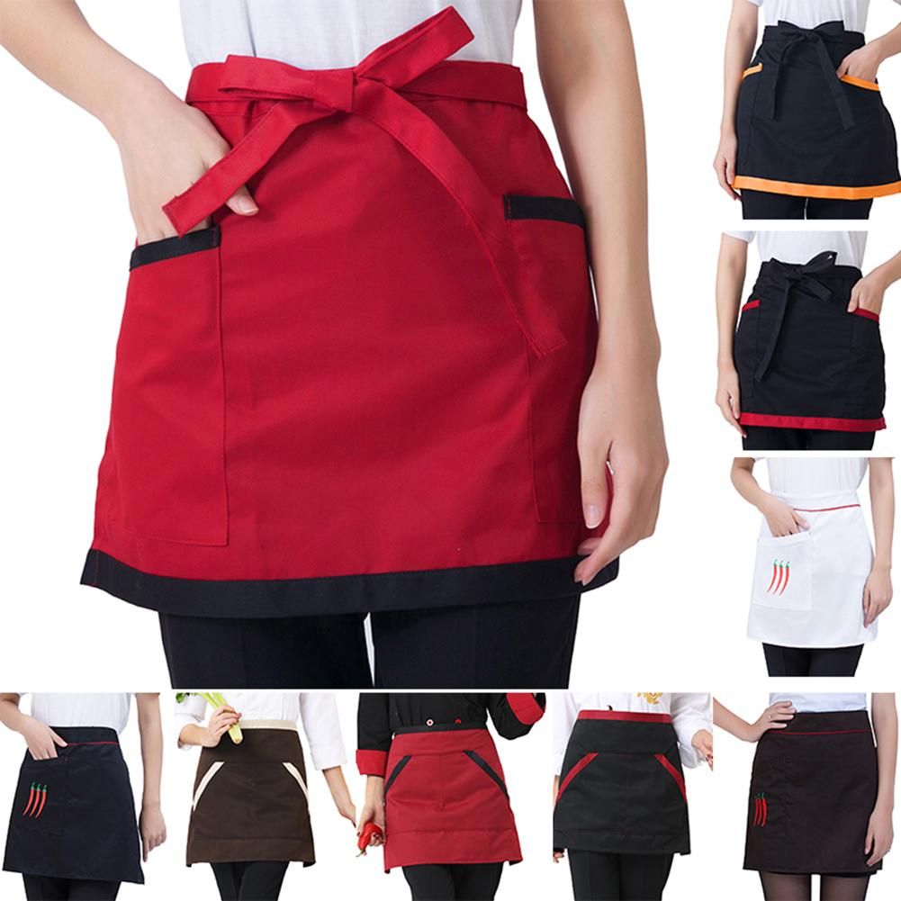 Kitchen Cooking Restaurant Bakery Waist Half Apron