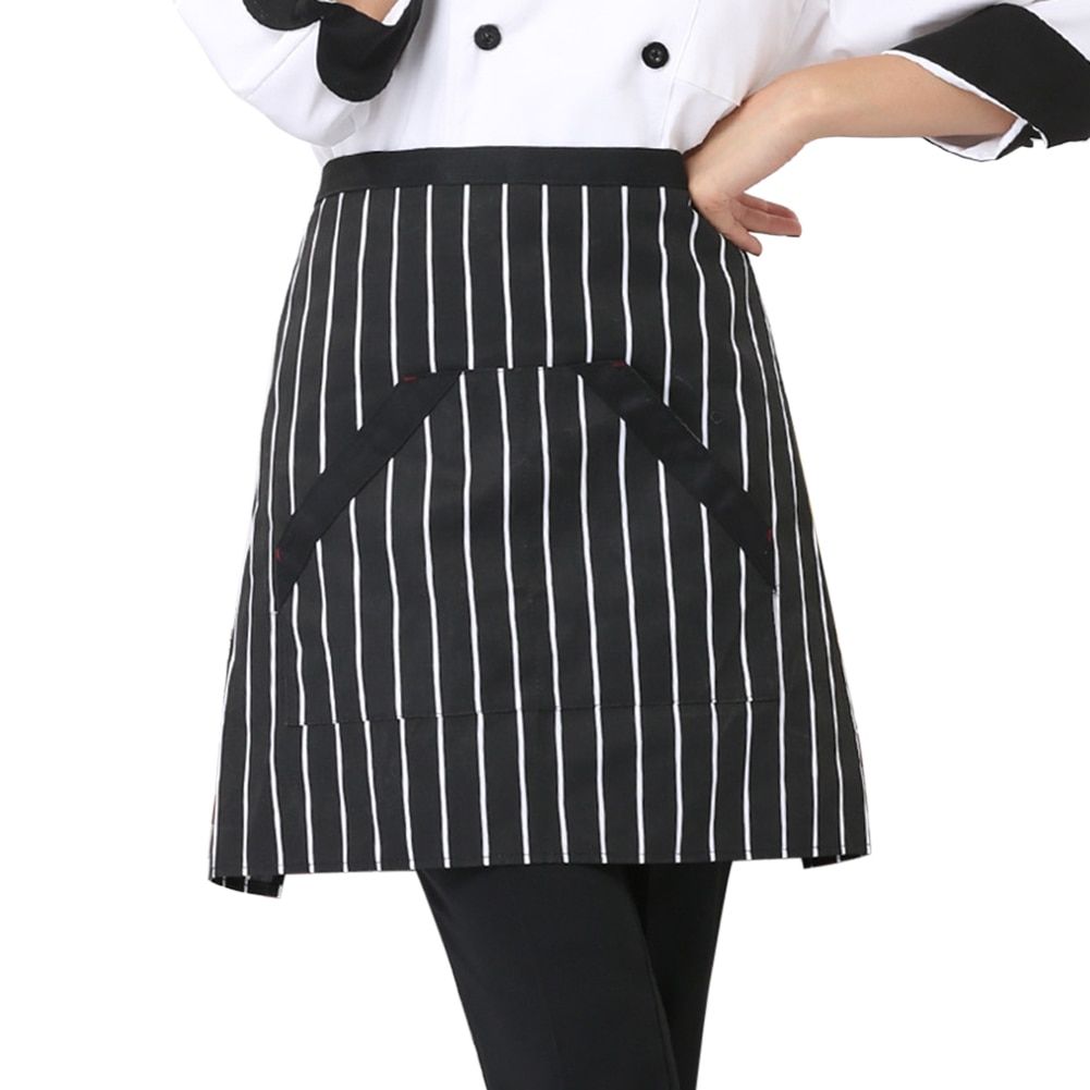 Kitchen Cooking Restaurant Bakery Waist Half Apron