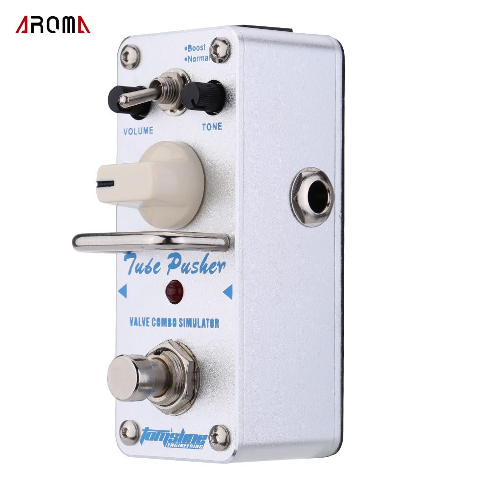 AROMA ATP-3 Pusher Valve Combo Simulator Electric Guitar Effect Pedal Mini Single Eff