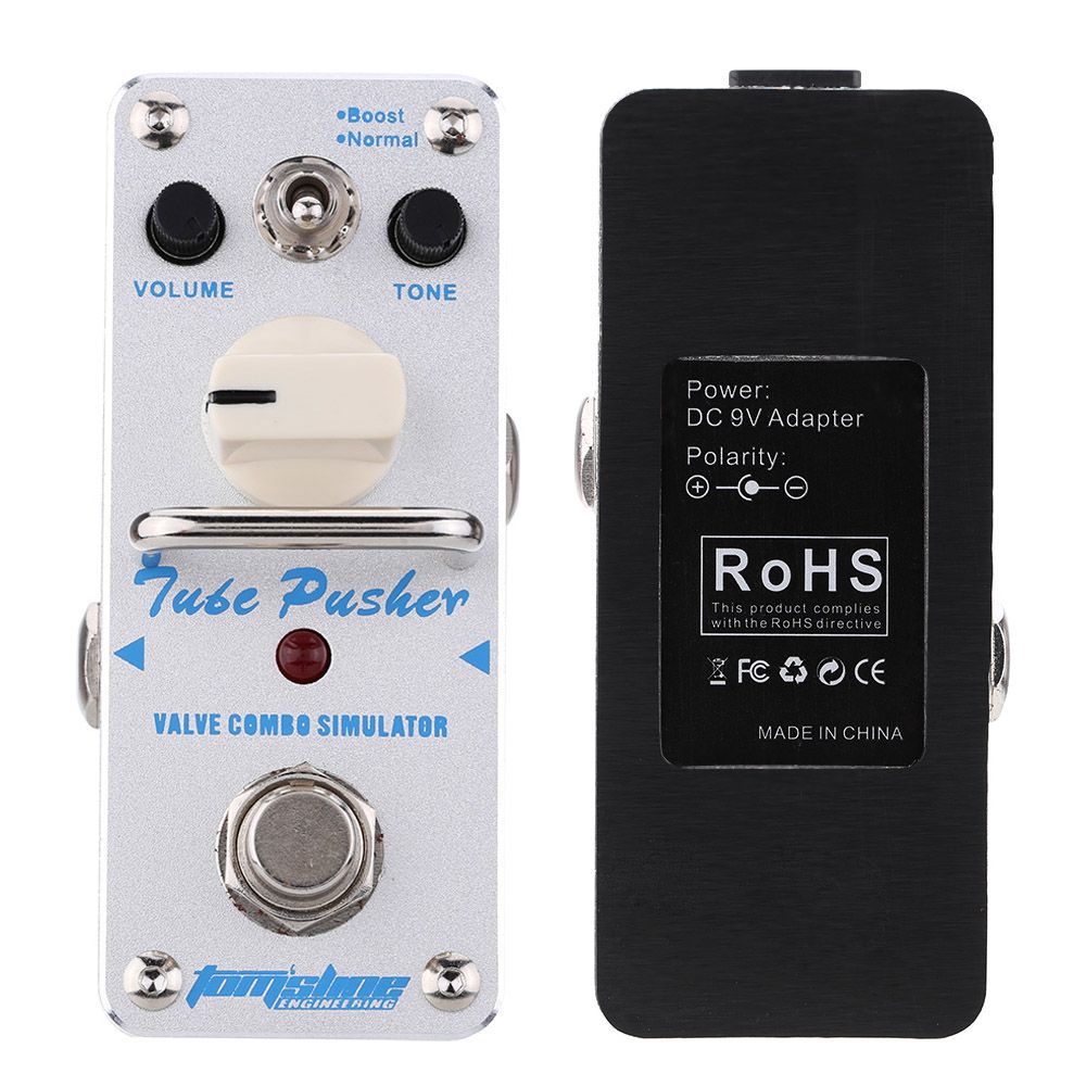 AROMA ATP-3 Pusher Valve Combo Simulator Electric Guitar Effect Pedal Mini Single Eff