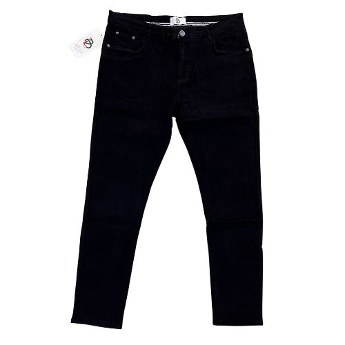 Men Business High Quality Comfortable Black Denim Jeans