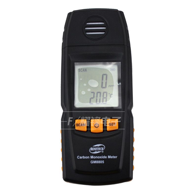 Gas Detector Gas Analyzer Carbon Monoxide Meter CO Detector CO Monitor Exhaust Analyzer Air Quality Monitor CO Meter 0-1000ppm