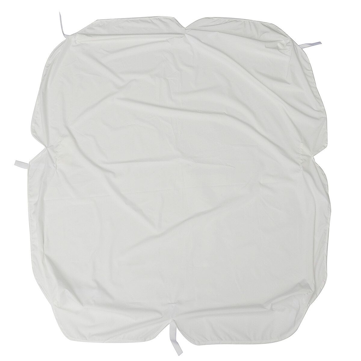 75"x52"X5.9" Swing Chair Top Cover Replacement Hammock Garden Canopy Bench Seat Yard Cover Porch Park Patio Outdoor（ Cover, No Chair） Off White