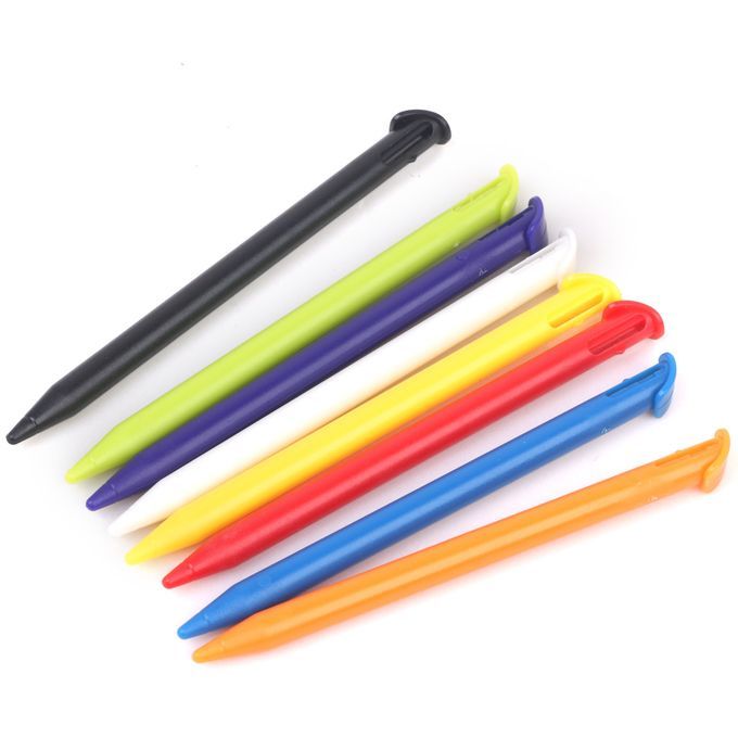 Clear TPU Protective Case Skin + 8 Stylus Pens For New   3DS LL/XL
