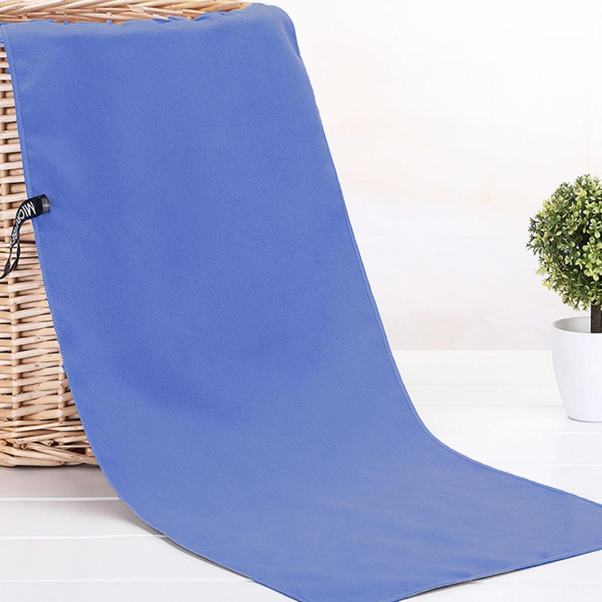 Gym Towel Microfiber Quick-drying Yoga Towel Blue