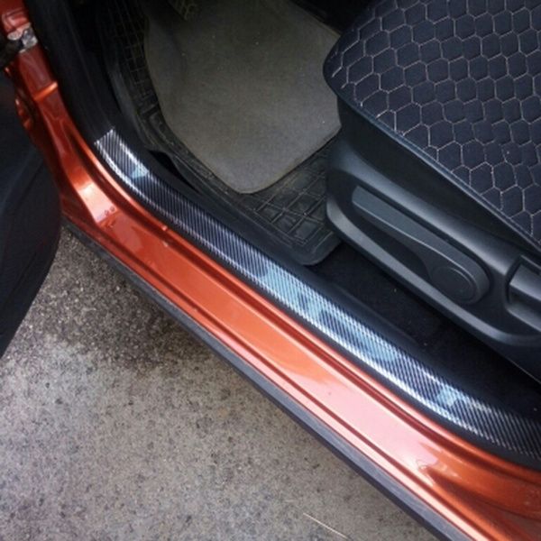 Carbon Fiber Car Anti-collision And Anti-stepping DIY Paste Water Pro