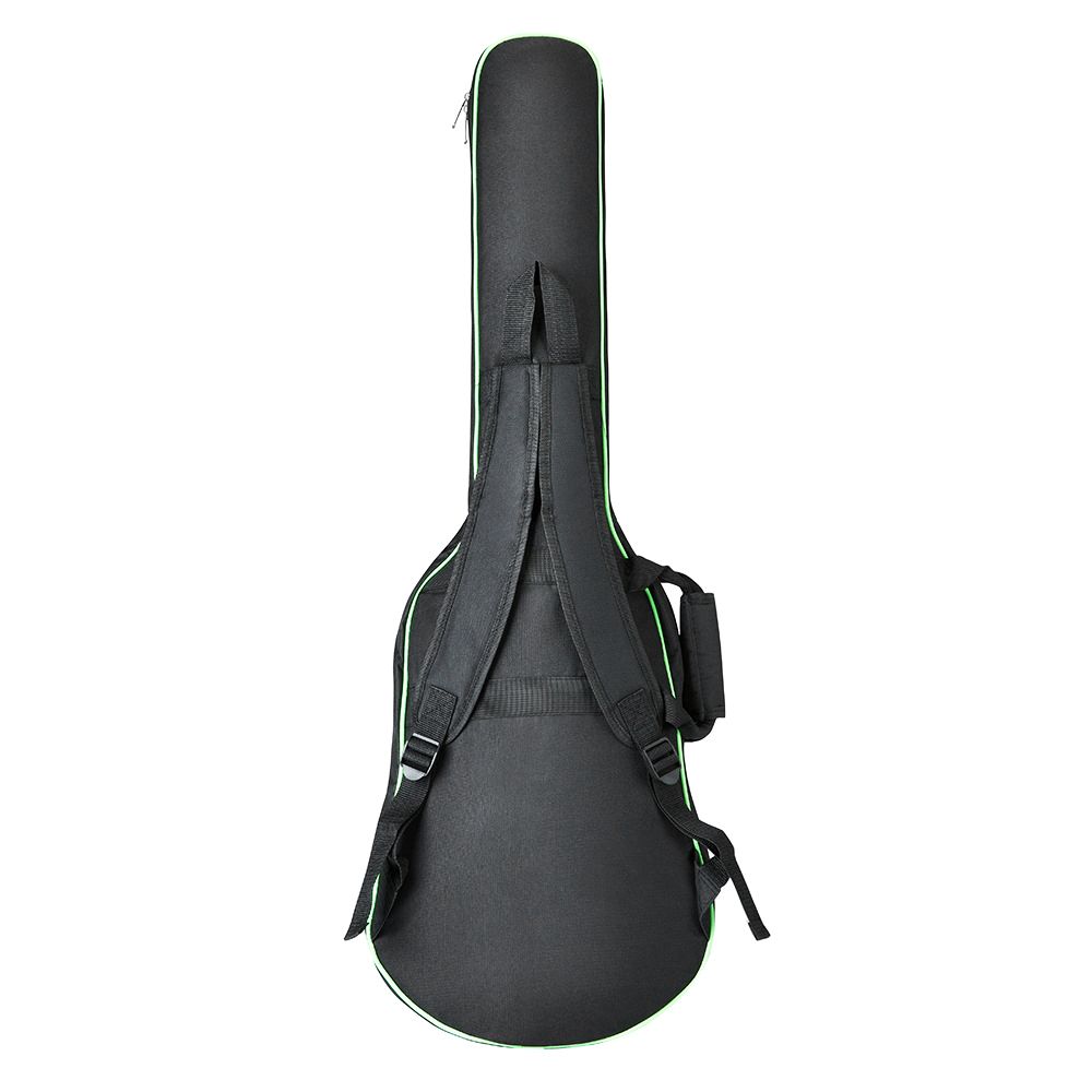101x34x5cm Oxford Fabric Electric Guitar Case Colorful Edge Gig Bag Double Straps Pad