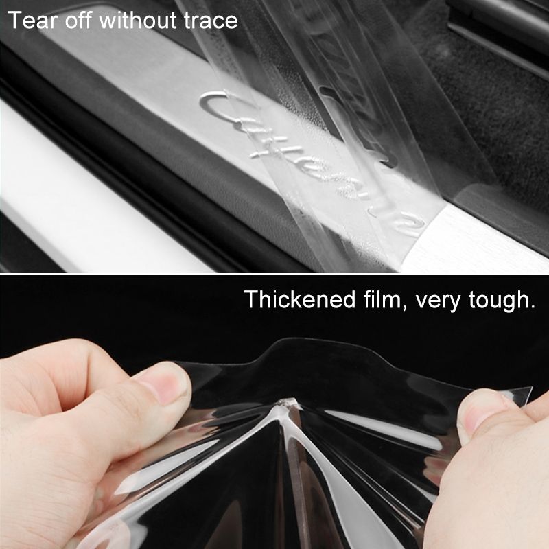 Universal Car Door Invisible Anti-collision Strip Protection Guards Trims Stickers Tape, Size: 2cm X 3m